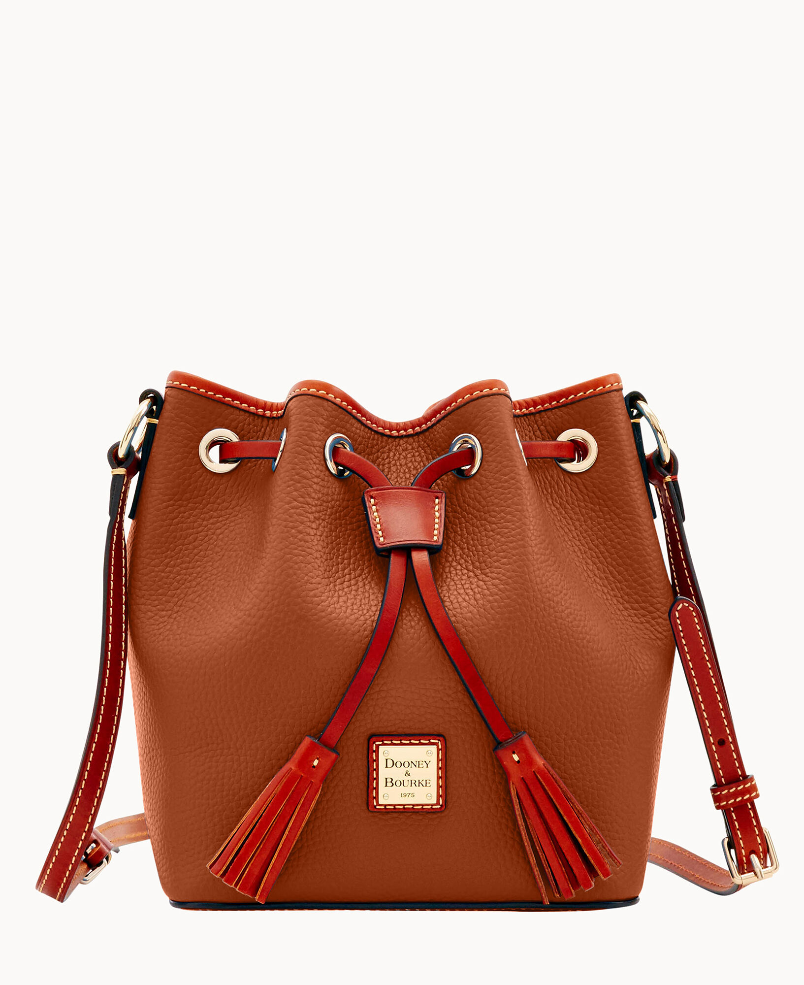 Dooney and Bourne crossbody bucket bag good